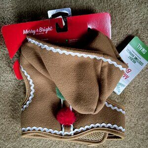 NWT MERRY & BRIGHT HOLIDAY CHRISTMAS DOG HARNESS SMALL